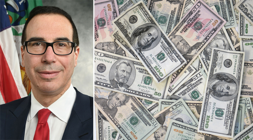 Treasury Secretary Accused of Sexually Harassing Stack of $100 Bills ...